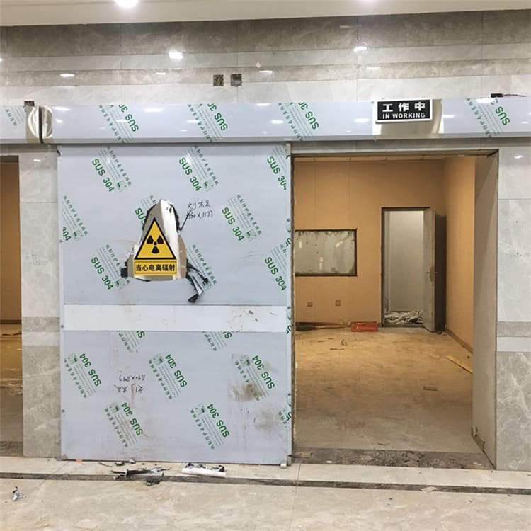 潍坊双扇电动防护铅门